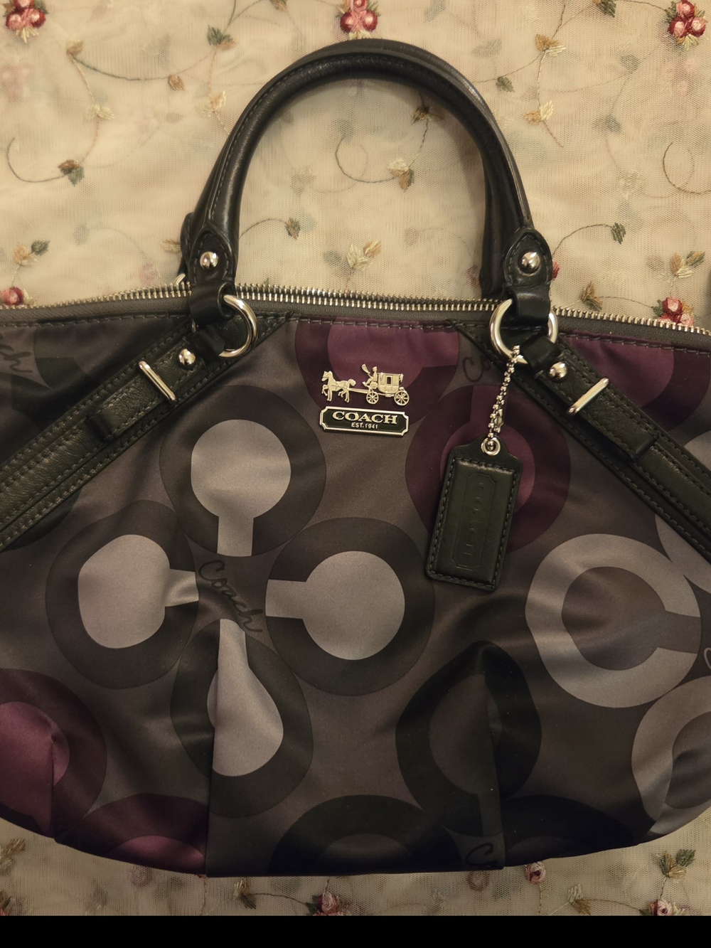 Coach Madison Sophia Clover Satchel